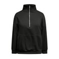 thumbnail image 5 of Goodtrade8 Sweatshirts for Women Plus Size Winter Casual Long Sleeve Solid Pullover Sweatshirts, 5 of 9