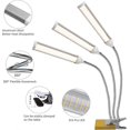 thumbnail image 4 of LED Plant Light, Full Spectrum Corn Fill Light, Horizontal Succulent Plant Growth Socket Lamp + Adapter, 4 of 5