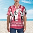thumbnail image 2 of Balery Thai elephant Print Men's Hawaiian Shirts Short Sleeve Beach Shirt Relaxed Fit Vacation Button Down Shirts,Large, 2 of 7