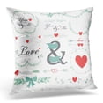 thumbnail image 1 of EREHome Floral Romantic in Retro Style Border Pillow Case Pillow Cover 18x18 inch, 1 of 1