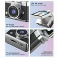 thumbnail image 4 of TAZAG retro thumb camera ccd digital camera flip screen outdoor photography hanging neck portable motion recorder, 4 of 10