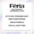 thumbnail image 4 of L'Oreal Paris Feria Shimmering Permanent Hair Color, B61 Downtown Brown, Strengthens Hair, 1 Kit, 4 of 7