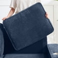 thumbnail image 6 of S-HOME 83.86" 3-Seater Corduroy Sofa in Modern Design Perfect for Living Room Bedroom Office，Blue, 6 of 12