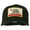 Black, variant on California State Flag Patched Twill Mesh Cap - Black OSFM