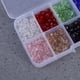 thumbnail image 3 of BRIGHTFUFU 500Pcs 10 colores 6mm Briolette Crystal Glass Beads Finding Spacer Beads Surtido de cuentas de colores con caja de contenedor, 3 of 6
