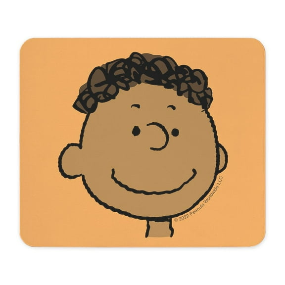 CafePress - Peanuts Franklin Big Smile - Non-slip Rubber Mousepad, Gaming Mouse Pad