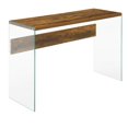 thumbnail image 1 of Convenience Concepts Console/bureau SoHo en Bois de Muscade, 1 of 9