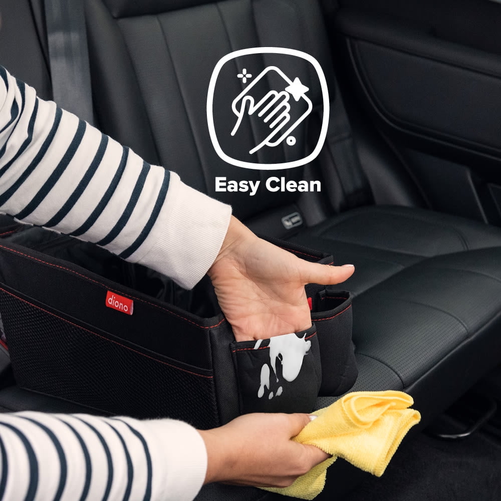 Diono Travel Pal Back Seat Car Organizer, with 9 Multi-Use Pockets, Black