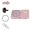 pink, variant on Dimmable LED Phone Camera Light Universally Photography Live Broadcast LED Selfie Rings Lamp Fill Light