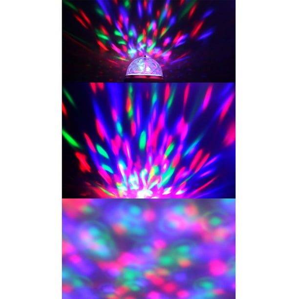 Lighting Color Disco Party Crystal Ball Lights Effects - Walmart.com