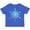 Royal Blue, variant on Inktastic Christmas Blue Ice Snowflake Boys or Girls Toddler T-Shirt
