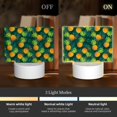 thumbnail image 3 of Kdxio Pineapples with Palm Leaves Rectangular Acrylic Night Light Acrylic Sleep Night Light Friend Gifts for Birthday Gifts for Women Teens Boys Girls, 3 of 9