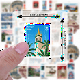 thumbnail image 4 of 35pcs Vintage Stickers Travel Stickers Historic Stickers Decorative Stickers for Laptops Suitcases Notebooks, 4 of 9