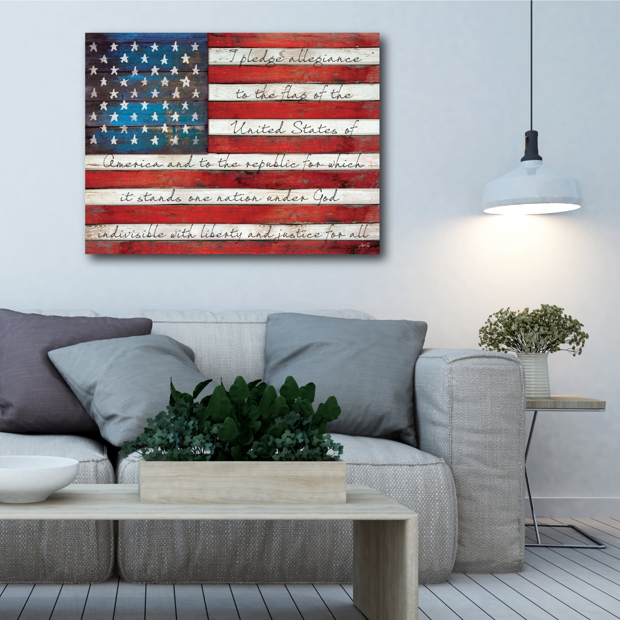 Courtside Market Allegiance Gallery-Wrapped Canvas Wall Art, 16x20