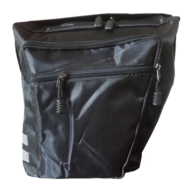 Outdoor Rear Seat Storage Trunk Pannier Rack Handbag Water Black