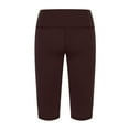 thumbnail image 5 of Aofany Women's High Waist Yoga Workout Capris Leggings Side Pockets Pants Cropped Trousers, 5 of 8