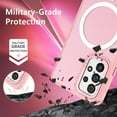 thumbnail image 6 of for Samsung Galaxy A53 Case Compatible with MagSafe Galaxy A53 Magnetic Cases Slim Translucent Matte Skin Feeling Shockproof Protective Anti-Scratch Phone Case for Samsung A53 5G 6.5'', Pink, 6 of 18