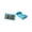 A005- Sky Blue, variant on Mini Digital Clock, Battery Powered Self-adhesive, 1 Pack White, Suitable for Car Dashboard Refrigerator