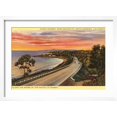 thumbnail image 2 of Art.com Coast Highway, Santa Barbara, California Art Print, White Frame Wall Art, 23" x 17", 2 of 5
