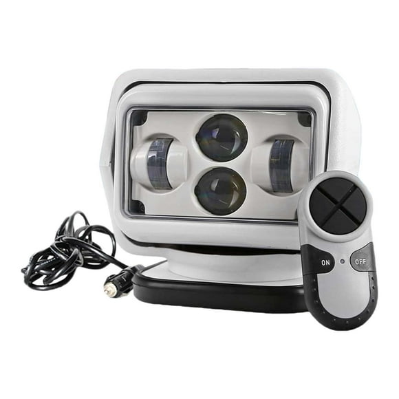 Colaxi Marine LED Searchlight Boat Remote Control Spotlights Automotive Boating Vehicles Waterproof Outside Work Light Search Light