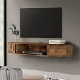 thumbnail image 1 of FITUEYES Floating TV Stands Entertainment Center Wall Mount Shelves Media Console Storage Shelf with Doors, 1 of 7