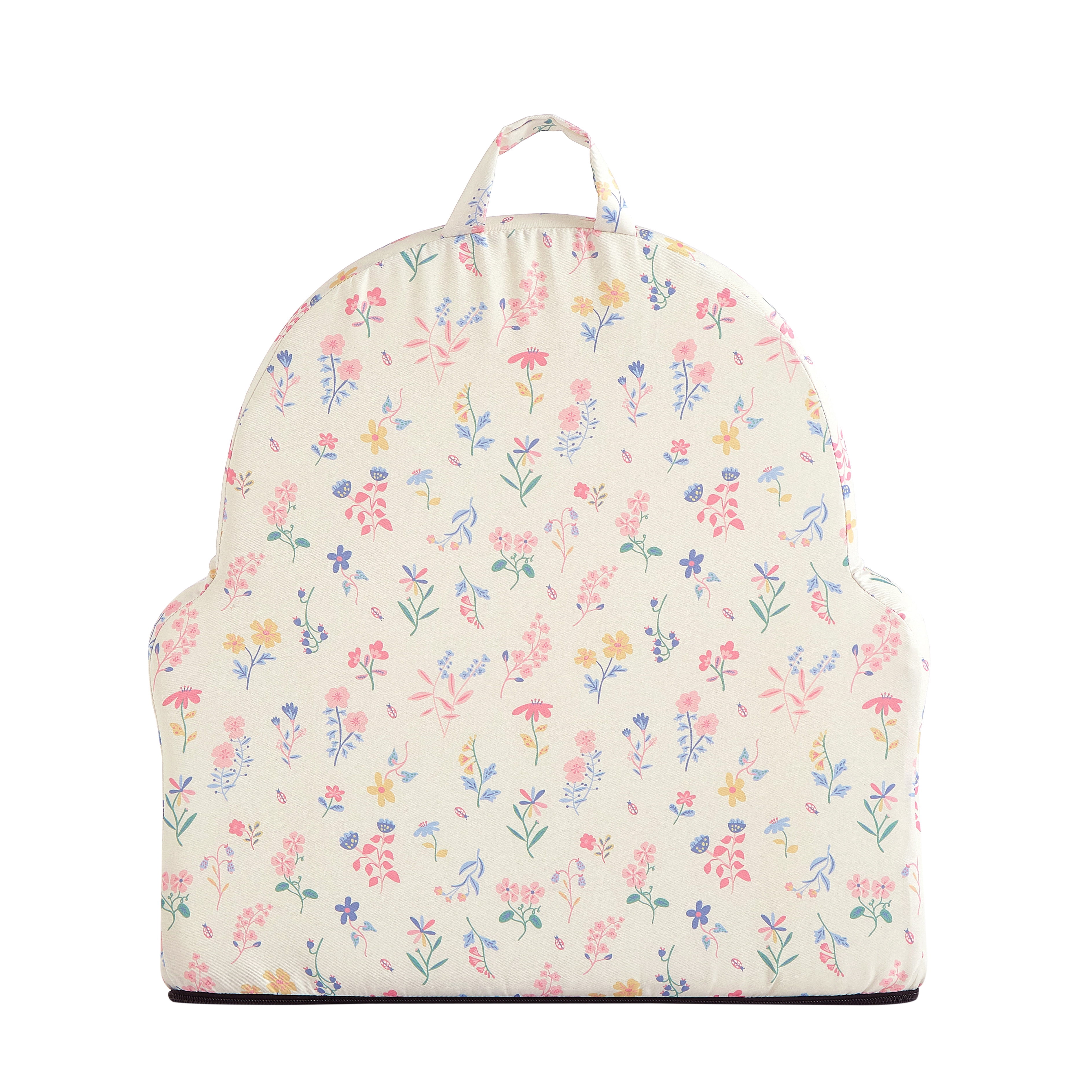 Little Next Toddler Floral Foam Chair, Cream