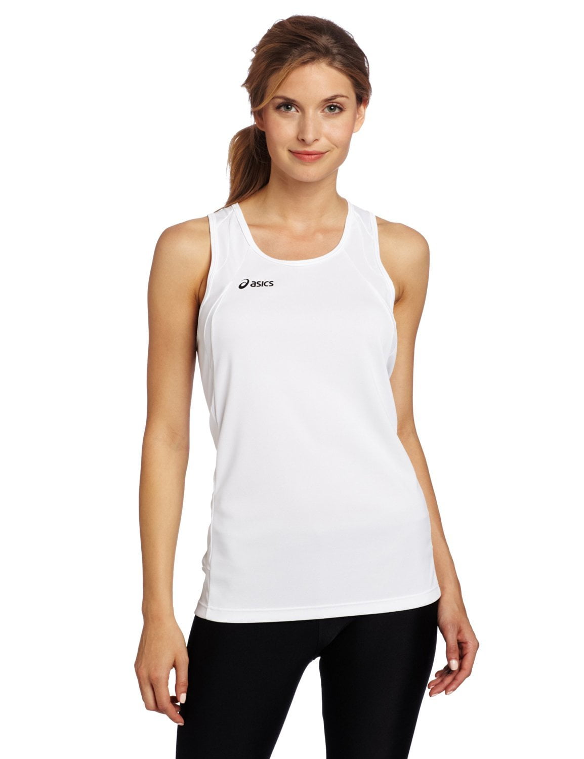Asics Women's Interval Singlet Sleeveless Athletic Shirt Top, Several ...