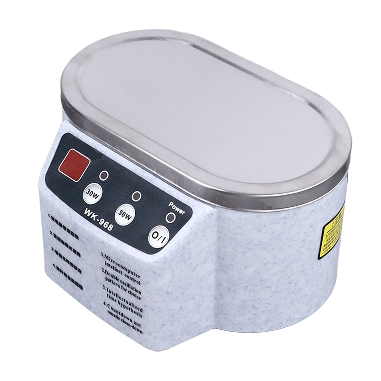 Ultrasound Jewelry Cleaner with Timer Household Ultrasound Cleaning Machine for Eyeglasses Rings