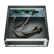 Qisuw FH06 Mini ITX Micro HTPC Host for Case Gaming Computer for Case USB 2.0 Desktop