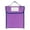 Purple, variant on QAQuu Book Pouch, Nylon Fabric Book Bag with Clear Name Tag Pocket and Handle, Large Capacity Book Pouches for Classroom, Reading Book Bags for Book Lovers, Office Supplies, 12.4" x 10.4", Purple
