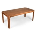 thumbnail image 5 of Modholic Rimini Dining Table, Light Walnut - Medium 5ft, 5 of 13