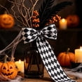 thumbnail image 6 of Halloween Wired Edge Ribbons Holiday DIY Craft Wrapping Ribbon for Home Party Decor, 6 of 6