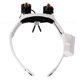 thumbnail image 3 of Lupa de diadema con luz LED, soporte de cabeza multifuncional LED con 21 lupas combinadas con lentes reemplazables para lectura, soldadura, inspección, monedas, joyería, exploración, 3 of 4