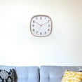thumbnail image 6 of Wall Clock Digital Lightweight Hanging Design Non Ticking Creative Large Square Multifunction Art for Dining Room Golden, 6 of 8