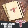 thumbnail image 5 of Feminist Stickers Laptop Stickers Window Stickers Car Stickers 10 PCS, 5 of 5