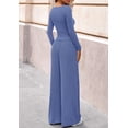 thumbnail image 4 of Conjunto Lounge de Dos Piezas para Mujer PRETTYGARDEN Azul Talla M, 4 of 8