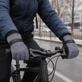 thumbnail image 4 of Jamicy Mens Ski Gloves Waterproof Winter Warm Snow Fleece-Lined Gloves Ski Gloves for Driving Running Texting Gift, 4 of 9