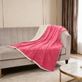 thumbnail image 2 of Flannel Throw Blanket for Softness and Year-Round Warmth Comfortable Bedding, 2 of 5