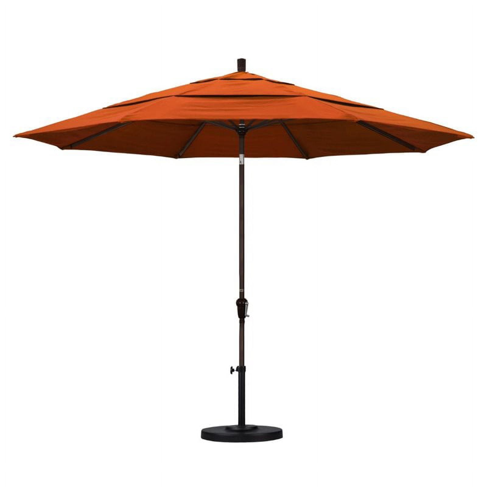 California Umbrella 11' Patio Umbrella in Brick - Walmart Business Supplies