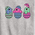 thumbnail image 3 of Instant Message - Chicks In Eggs - Toddler And Youth Crewneck Fleece Sweatshirt, 3 of 6