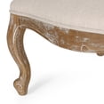 thumbnail image 6 of Noble House Joni French Fabric Dining Chair, Set of 4, Beige, Natural, 6 of 9