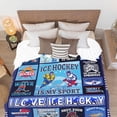 thumbnail image 6 of Hockey Gifts,Ice Hockey Blanket for Boys Girls Men,Hockey Lover Gifts for Birthday Graduation Christmas,Soft Warm Ice Hockey Throw Blanket for Nap Couch Car Bed Travel,All Season Use(60"×80"-L), 6 of 6