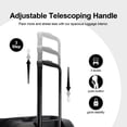 thumbnail image 6 of GinzaTravel 2 Piece Hardside Expandable Luggage Sets (20"/28"),Hard Shell Suitcase Sets with Wheels,Black, 6 of 11