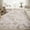 Brown, variant on 5x7 Washable Living Room Distressed Vintage Area Rug, Retro Floral Non Slip Carpet Soft Low Pile Tapis Salon Throw Rug for Bedrooms, Dining Room, Living Room, Office.