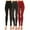 Black-Charcoal-Red, variant on Women's High Waist Seamless Legging (3-Pack)
