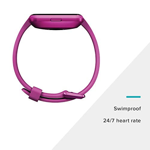 Fitbit Versa Lite Edition Smart Watch One Size S and L Bands Included 1 Count Walmart