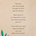 thumbnail image 3 of American Greetings Father's Day Card for Dad (Strength and Love), 3 of 6