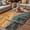 Dark Green, variant on Boho Tropical Cactus Outdoor Rug for Patio/Deck/Porch, Non-Slip Large Area Rug 4 x 6 Ft, Modern Abstract Art Summer Botanical Indoor Outdoor Rugs Washable Area Rugs, Camping Rug Carpet Runner