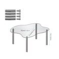 thumbnail image 1 of Bgsha Transparent Acrylic Display Shelf Birthday Cupcake Handmade Display Shelf, 1 of 10