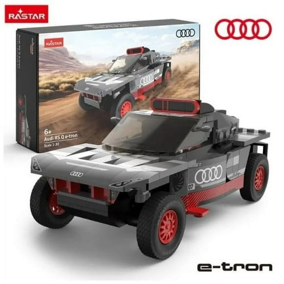 Rastar Audi RS Q e-tron Maquette / Échelle 1:30, sous Licence Officielle / 376 Pcs / Jouet Éducatif STIM
